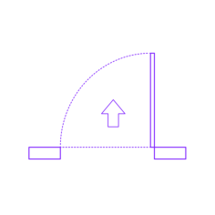 Buildings Door Operation Door Hand Conventions Digital Sketch Svg Design, Free Vectors File